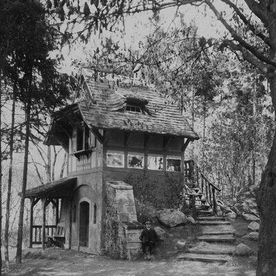 Bild vergrößern: Burgwrterhuschen Aschersleben von 1908